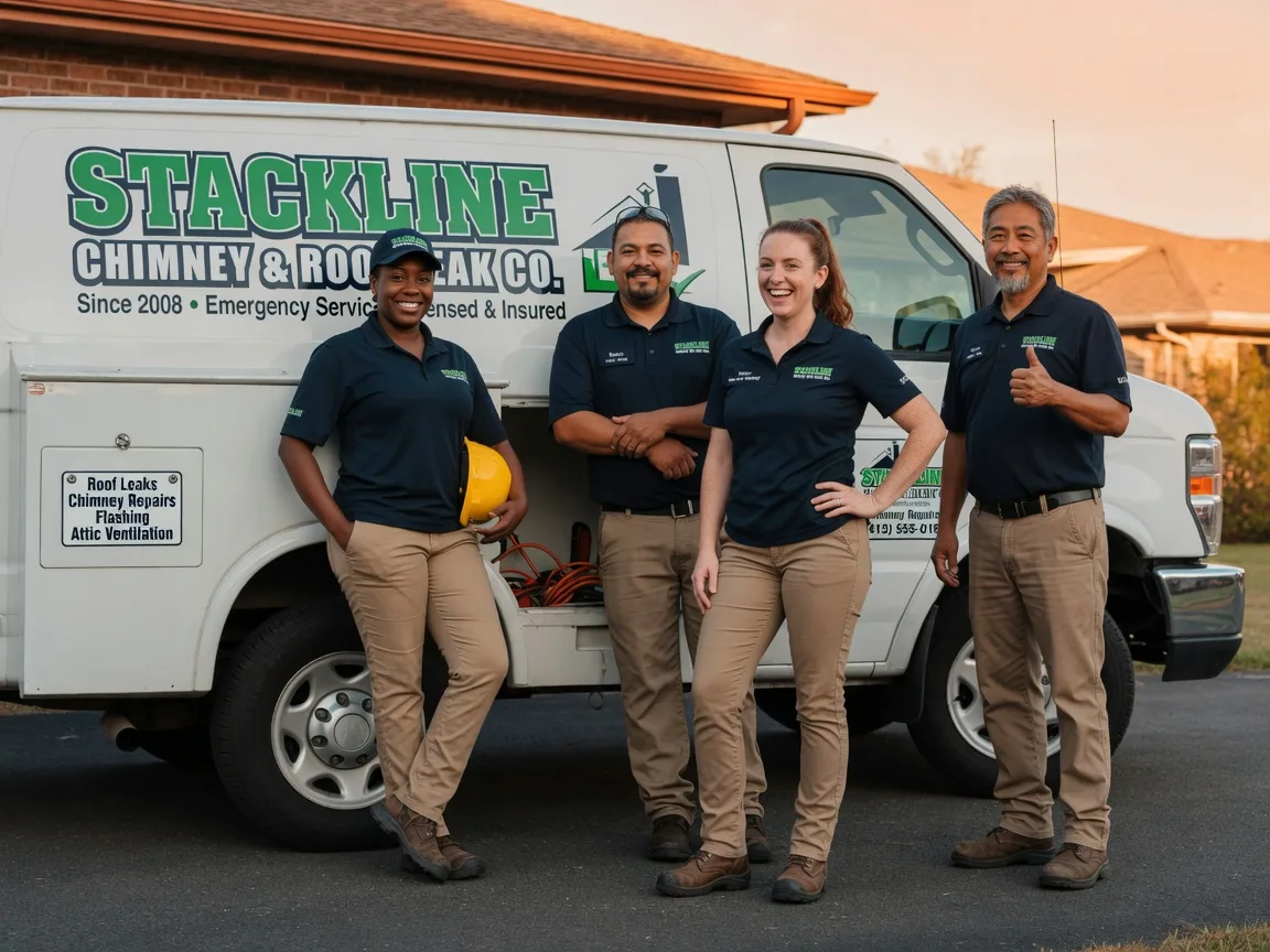 Chimney flashing repair company in Yarmouth, IA
